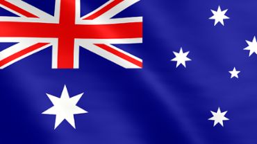 Animated flag of Australia