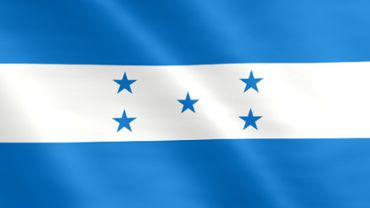 Animated flag of Honduras