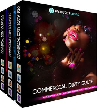 Commercial Dirty South Bundle (Vols 1- 3)