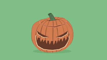 Laughing Halloween Pumpkin