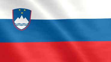 Animated flag of Slovenia