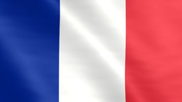 Animated flag of France