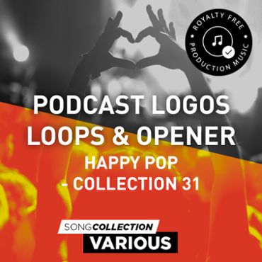 Podcast Logos Loops & Opener - Happy Pop - Collection 31