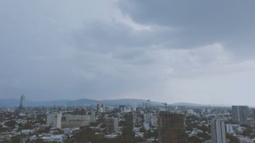 Aerial view of a city