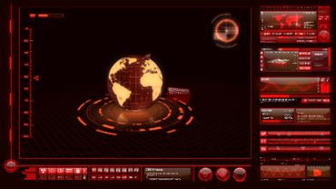 HighTech Interface - Red Alert