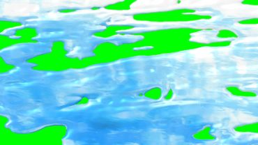 Water green screen revealer