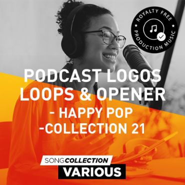 Podcast Logos Loops & Opener - Happy Pop - Collection 21