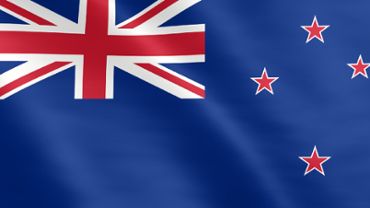 Animated flag of New Zealand