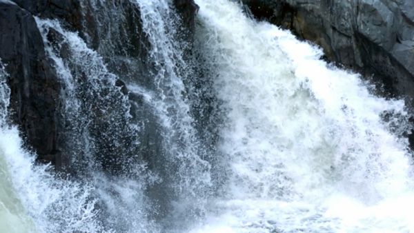Crashing Whitewater Waterfall