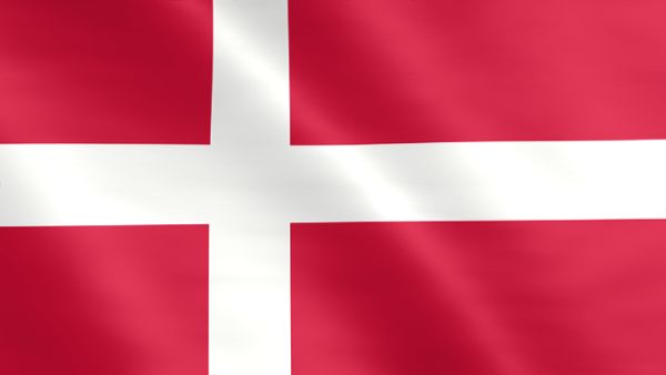 Animated flag of Denmark