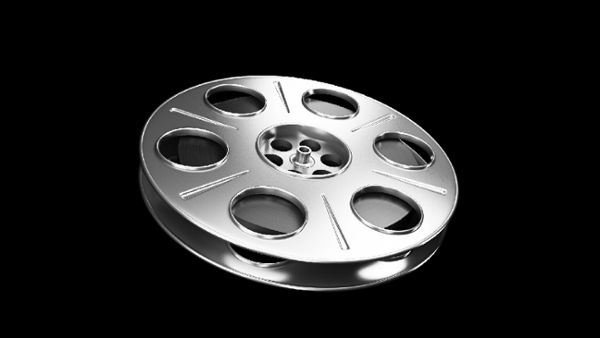 Spinning Film Reel