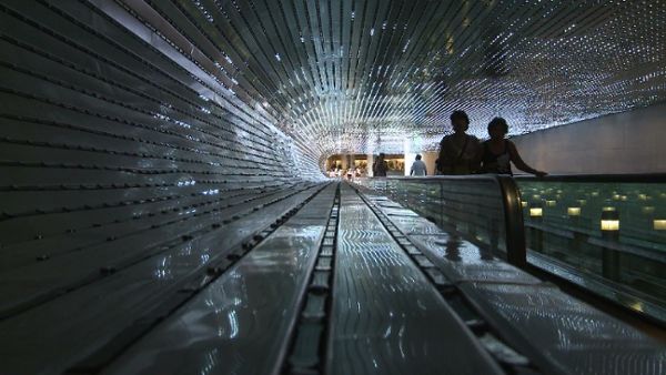 Light Hall Escalator