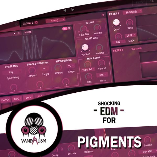 Shocking EDM For Pigments