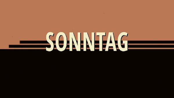 Sonntag