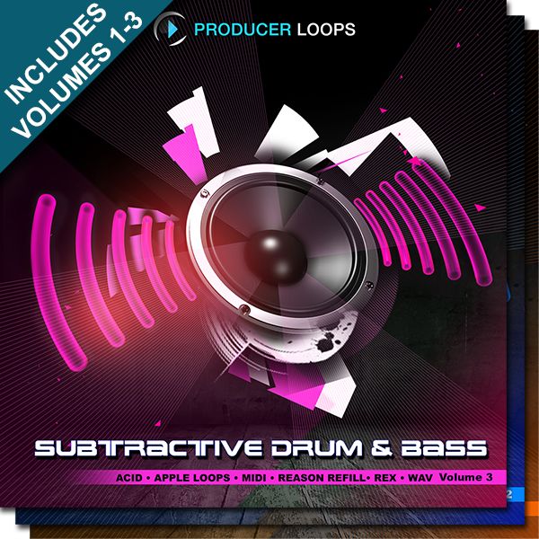 Subtractive Drum & Bass Bundle (Vols 1-3)