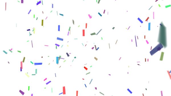 Confetti With Alpha