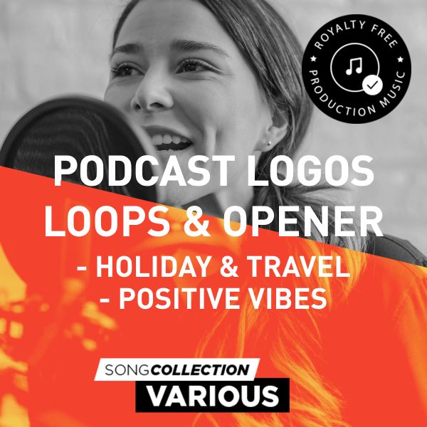 Podcast Logos Loops & Opener - Holiday & Travel - Positive Vibes