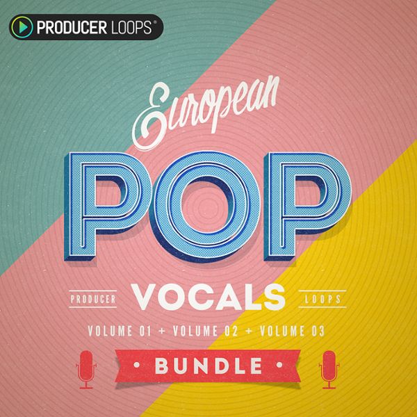 European Pop Vocals Bundle (Vols 1-3)