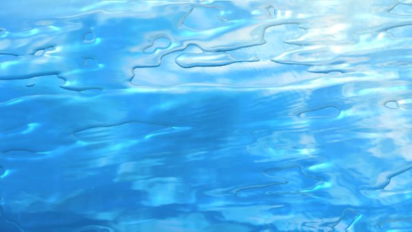 Blue water background animation