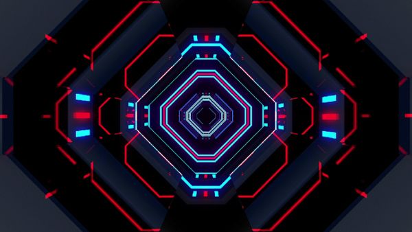 Neon Tunnel