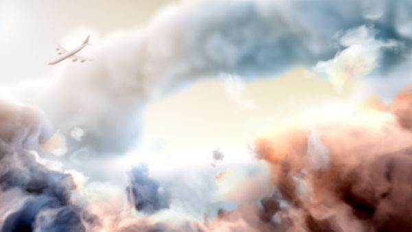 Clouds intro mit Alphamaske