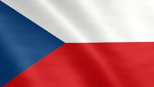 Animated flag of the Czech Republic