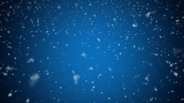 Seamless Loop Falling Snow 3