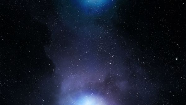 Space travel background