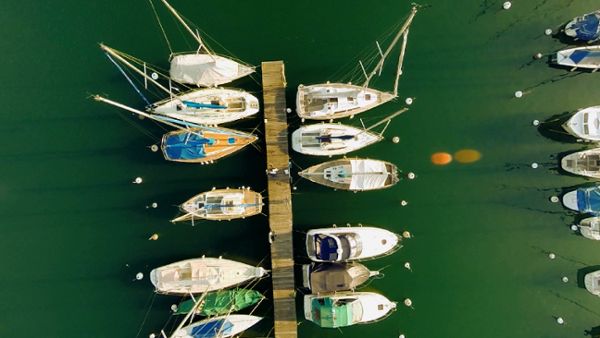 Viewwater Lake Sailboats Dock